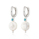Elegant Silver Pearl Earrings: Timeless Luxury Accessory Elegant Silver Pearl Earrings: Timeless Luxury Accessory