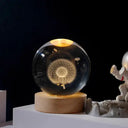 Moon Light 3D Crystal Ball Galaxy Night Light Decor Moon Light 3D Crystal Ball Galaxy Night Light Decor