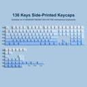 Polar Day Gradient Backlit Keycaps Set For Stylish Keyboards Polar Day Gradient Backlit Keycaps Set For Stylish Keyboards