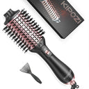 KIPOZI Hot Air Brush 4 in 1 Comb Reduces Frizz Curls KIPOZI Hot Air Brush 4 in 1 Comb Reduces Frizz Curls