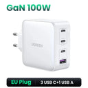 UGREEN 100W GaN Fast Charger 4-Port Power Hub for Devices UGREEN 100W GaN Fast Charger 4-Port Power Hub for Devices