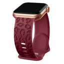 Engraved Silicone Apple Watch Band Personalize Your Style Engraved Silicone Apple Watch Band Personalize Your Style