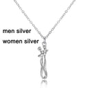 Hugging Necklace Choker Pendant Gift For Couples Lovers Hugging Necklace Choker Pendant Gift For Couples Lovers