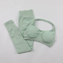 Seamless High-Elastic Yoga Set for Women 2 Piece Sportswear Seamless High-Elastic Yoga Set for Women 2 Piece Sportswear