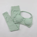 Seamless High Elastic Yoga Set Women 2 Piece Sportswear Seamless High Elastic Yoga Set Women 2 Piece Sportswear