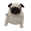 Elf Fat Pug Sitting Plush Dog Toy Adorable Stuffed Doll Elf Fat Pug Sitting Plush Dog Toy Adorable Stuffed Doll