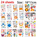 Create Your Own Animal Faces Stickers Set for Fun Crafts Create Your Own Animal Faces Stickers Set for Fun Crafts