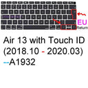 MacBook Air Keyboard Cover Silicone Dustproof Waterproof MacBook Air Keyboard Cover Silicone Dustproof Waterproof