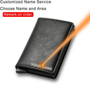 RFID Carbon Fiber Men's Wallet Personalized Security Style RFID Carbon Fiber Men's Wallet Personalized Security Style