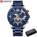 Stylish Stainless Steel Men's Watch Chronograph Timepiece Stylish Stainless Steel Men's Watch Chronograph Timepiece