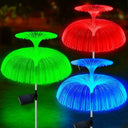 Colorful Solar Jellyfish Lights Outdoor Garden Decor Colorful Solar Jellyfish Lights Outdoor Garden Decor