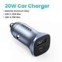 UGREEN Car Charger Type C Fast USB Charger Efficient Charging UGREEN Car Charger Type C Fast USB Charger Efficient Charging