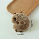 Funny Capybara Plush Toys Cute Keychain Pendant Doll Gift Funny Capybara Plush Toys Cute Keychain Pendant Doll Gift