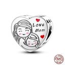 Sterling Silver Red Heart Beads for Pandora Jewelry Gifts Sterling Silver Red Heart Beads for Pandora Jewelry Gifts