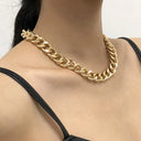 Vintage Necklace on Neck Chain Women's Jewelry Layered Gifts Vintage Necklace on Neck Chain Women's Jewelry Layered Gifts