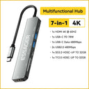 Essager 11 in 1 USB C HUB 4K 30HZ Docking Station Adapter Essager 11 in 1 USB C HUB 4K 30HZ Docking Station Adapter