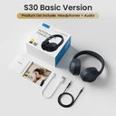 HAYLOU S30 Wireless Bluetooth 5.4 Headphones 80H Playtime HAYLOU S30 Wireless Bluetooth 5.4 Headphones 80H Playtime