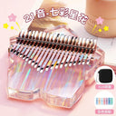 Transparent Acrylic Kalimba 17 21 Key Crystal Thumb Piano Transparent Acrylic Kalimba 17 21 Key Crystal Thumb Piano
