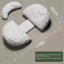 U Shaped Memory Foam Pillow For Side Sleepers Travel Ready U Shaped Memory Foam Pillow For Side Sleepers Travel Ready