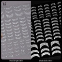 Elevate Your Style with Chic 3D Nail Art Decals Set Elevate Your Style with Chic 3D Nail Art Decals Set