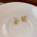 Vintage Stainless Steel Water Drop Hoop Earrings Classy Style Vintage Stainless Steel Water Drop Hoop Earrings Classy Style