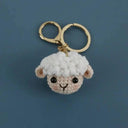 Cute Small Bear Couple Keychains Unique Knitting Cartoon Gift Cute Small Bear Couple Keychains Unique Knitting Cartoon Gift