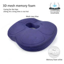 Ergonomic Memory Foam Seat Cushion for Tailbone Pain Relief Ergonomic Memory Foam Seat Cushion for Tailbone Pain Relief