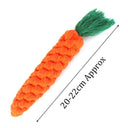Cotton Rope Carrot Shape Dog Chew Toy for Teeth Cleaning Cotton Rope Carrot Shape Dog Chew Toy for Teeth Cleaning