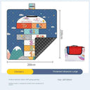 Waterproof Outdoor Picnic Blanket Thickened Portable Mat Waterproof Outdoor Picnic Blanket Thickened Portable Mat