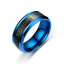 Smart Stainless Steel Multifunctional Ring For Couples Mood Changes Color Smart Stainless Steel Multifunctional Ring For Couples Mood Changes Color
