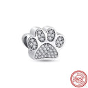 Crown Flowers Heart Silver Bead Charm Elegant Pandora Accessory Crown Flowers Heart Silver Bead Charm Elegant Pandora Accessory