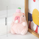 Funny Capybara Plush Toys Cute Keychain Pendant Doll Gift Funny Capybara Plush Toys Cute Keychain Pendant Doll Gift