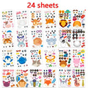 Children's Animal Puzzle Sticker Game for Fun Learning Experience Children's Animal Puzzle Sticker Game for Fun Learning Experience