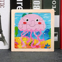 Kids Cartoon Animal Traffic Wooden Educational Puzzle Set Kids Cartoon Animal Traffic Wooden Educational Puzzle Set
