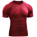 Compression T Shirt Men Summer Sportswear Gym Tee Compression T Shirt Men Summer Sportswear Gym Tee