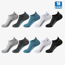Ultimate Comfort Cotton Crew Socks 10 Pair Set for All Day Wear Ultimate Comfort Cotton Crew Socks 10 Pair Set for All Day Wear