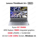 ThinkBook 16+ Laptop 2023 AMD Ryzen7 7840H RTX4050 2.5K ThinkBook 16+ Laptop 2023 AMD Ryzen7 7840H RTX4050 2.5K