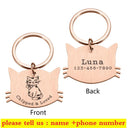 Personalized Stainless Steel Pet Tag With Free Engraving Personalized Stainless Steel Pet Tag With Free Engraving
