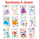 Children's Animal Puzzle Sticker Game for Fun Learning Experience Children's Animal Puzzle Sticker Game for Fun Learning Experience