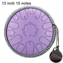 Hluru Music Drum 15 Notes Glucophone Steel Tongue Drum Hluru Music Drum 15 Notes Glucophone Steel Tongue Drum