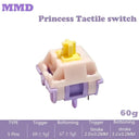 MMD Princess Mechanical Keyboard Ultimate Typing Gaming Experience MMD Princess Mechanical Keyboard Ultimate Typing Gaming Experience