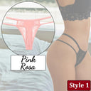 Luxurious Lace Waist Belt Thong Panties for Seductive Comfort Luxurious Lace Waist Belt Thong Panties for Seductive Comfort