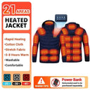 Washable USB Heating Jacket For Outdoor Use In Cold Weather Washable USB Heating Jacket For Outdoor Use In Cold Weather
