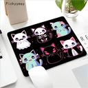 Black Cat Gaming Mousepad Stylish Desk Mat for Work Play Black Cat Gaming Mousepad Stylish Desk Mat for Work Play