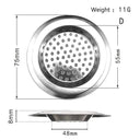 Stainless Steel Sink Strainer for Efficient Kitchen and Bathroom Stainless Steel Sink Strainer for Efficient Kitchen and Bathroom