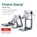 Premium Adjustable Aluminum Tablet Stand for iPad and Phones Premium Adjustable Aluminum Tablet Stand for iPad and Phones