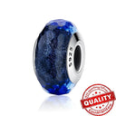 Colorful Heart Murano Glass Charm Sterling Silver Pandora Colorful Heart Murano Glass Charm Sterling Silver Pandora