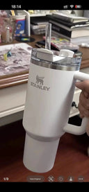 Stanley 1.18L Stainless Steel Cup With Straw Durable 304 Stanley 1.18L Stainless Steel Cup With Straw Durable 304