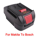 18V Battery Adapter for Makita Milwaukee to Bosch Tools 18V Battery Adapter for Makita Milwaukee to Bosch Tools
