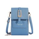 Leather Crossbody Wallet With Touch Screen Accessory Leather Crossbody Wallet With Touch Screen Accessory